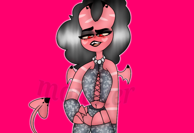 Dr Frank n furt as a demon