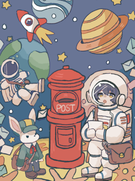 宇宙郵便局(動画)