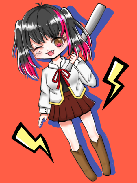 アイドル♪塗った