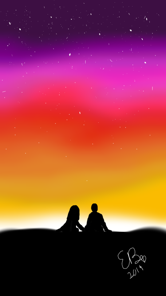 sunset - ibisPaint