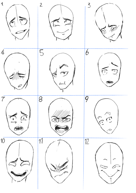 facial expressions.2022.02.28-13.36 - ibisPaint
