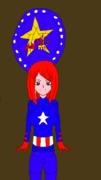 Avenger earth 2020 captain Erza