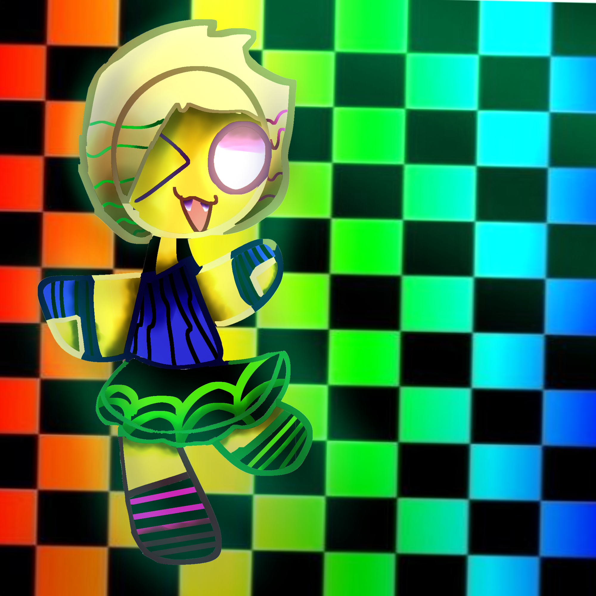 I know this pretty Scene girl! - ibisPaint