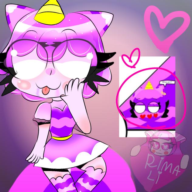 Rosa oc contry Balls ♡ ฅ^•ﻌ•^ฅ