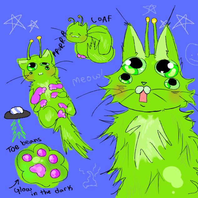 Alien kittty