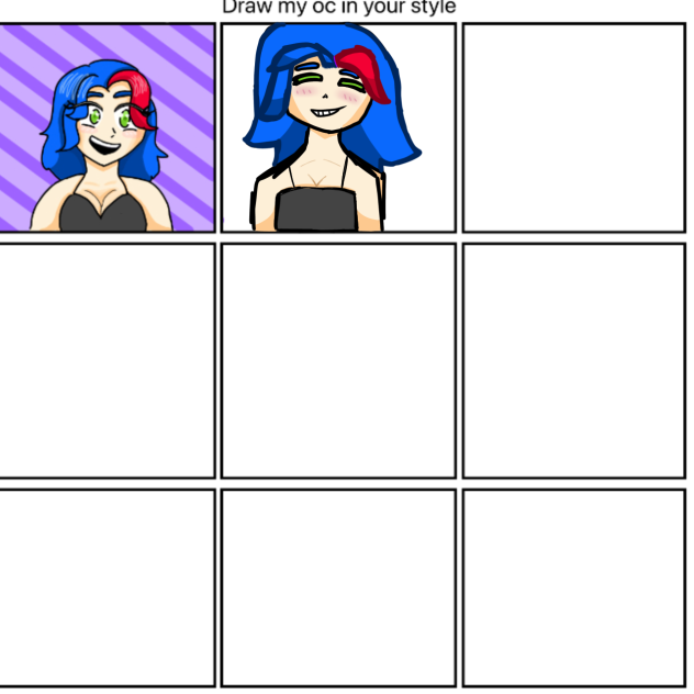 Drawing sinn’s oc in my style!