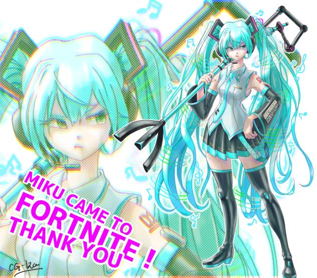 FORTNITE初音ミク登場記念