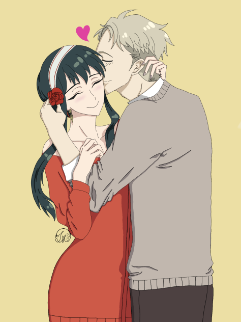 Yor and Loid in love