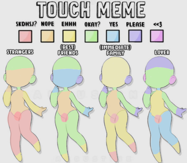 Touch meme 💙