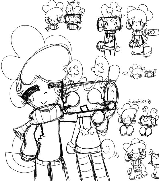 fruitcake doodles! (⚠️unfinished⚠️)