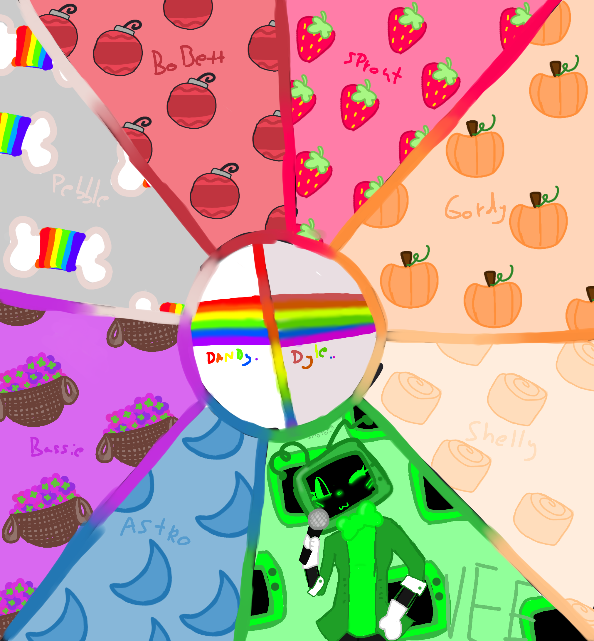 Dandy’s world collab ( Made by me)2 - ibisPaint