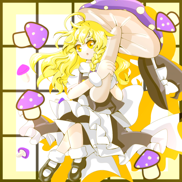 キノコ×魔理沙