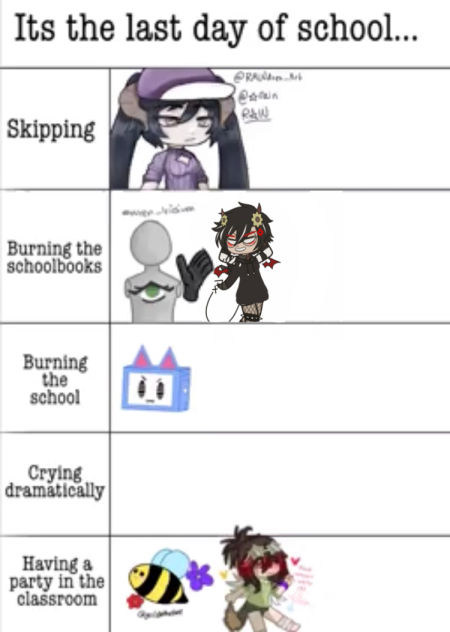 Last day of school Colab with alli