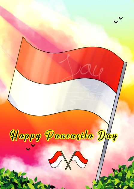 Happy Pancasila day🇮🇩