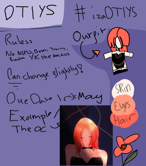 My DTIYS of Isabella (my Oc) - ibisPaint