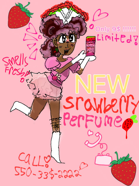 SRAWBERRY PERFUME 🌸🌸✨✨🍓🍓🍓🍓