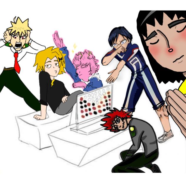 MHA Connect4 game gone chaos re-post