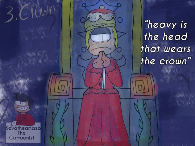 Inktober 2025 day 3 crown