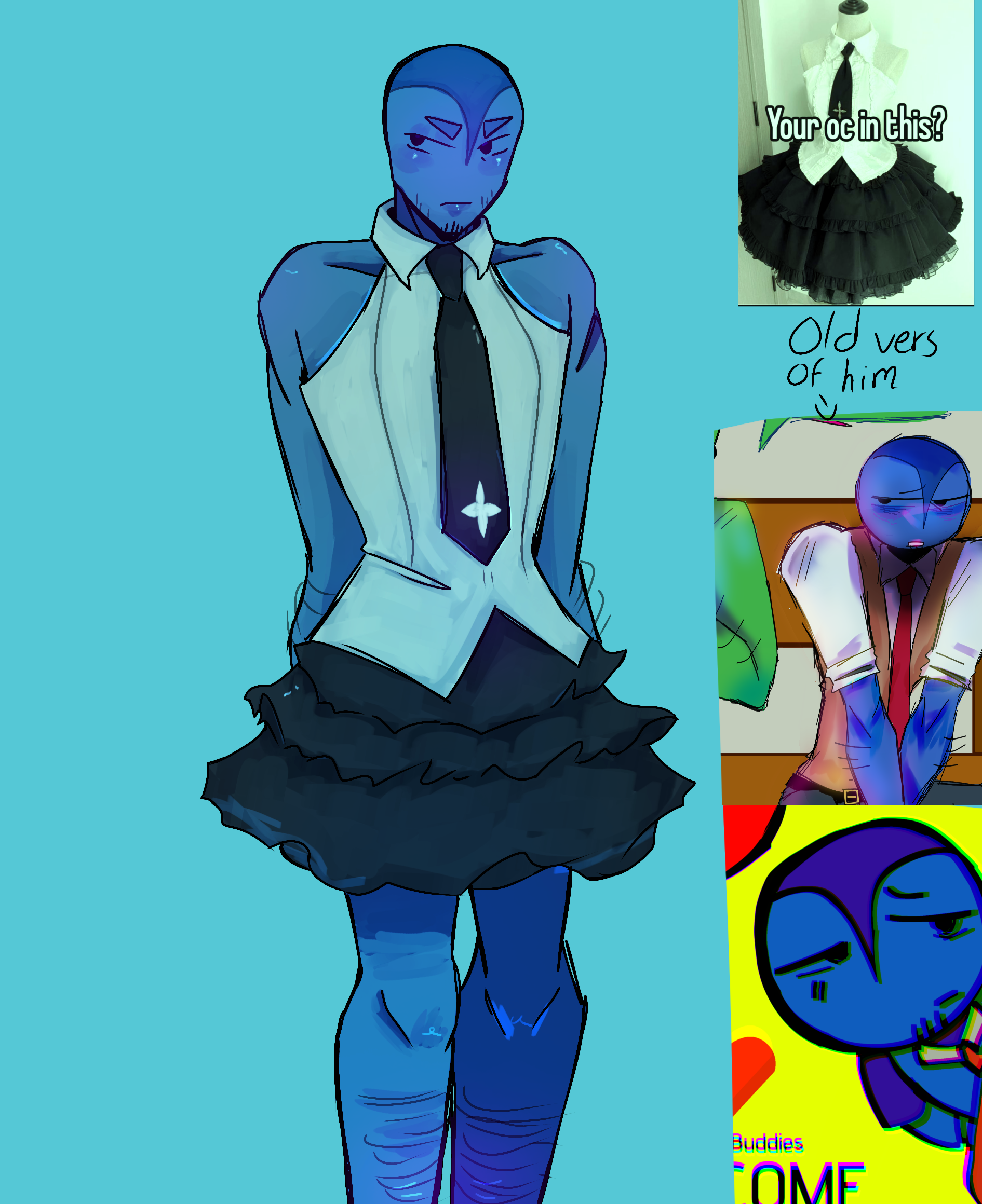 I ️ him - ibisPaint