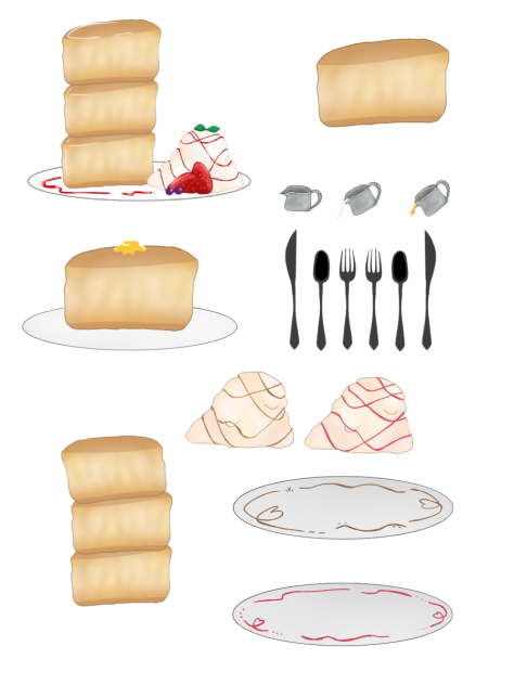 パンケーキセット