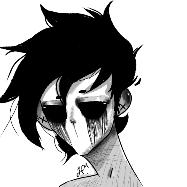creepy girl