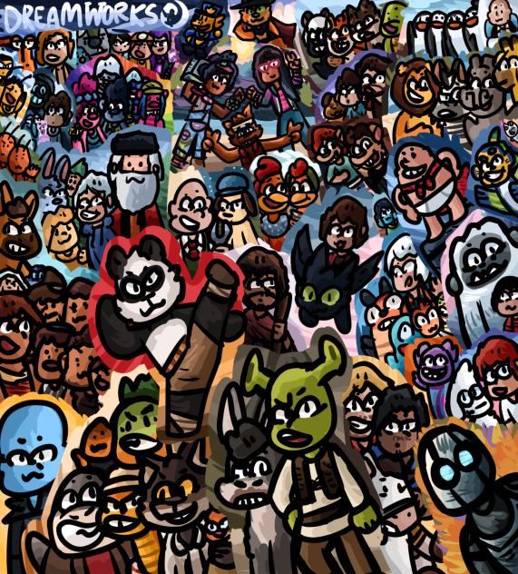 Dreamworks fanart
