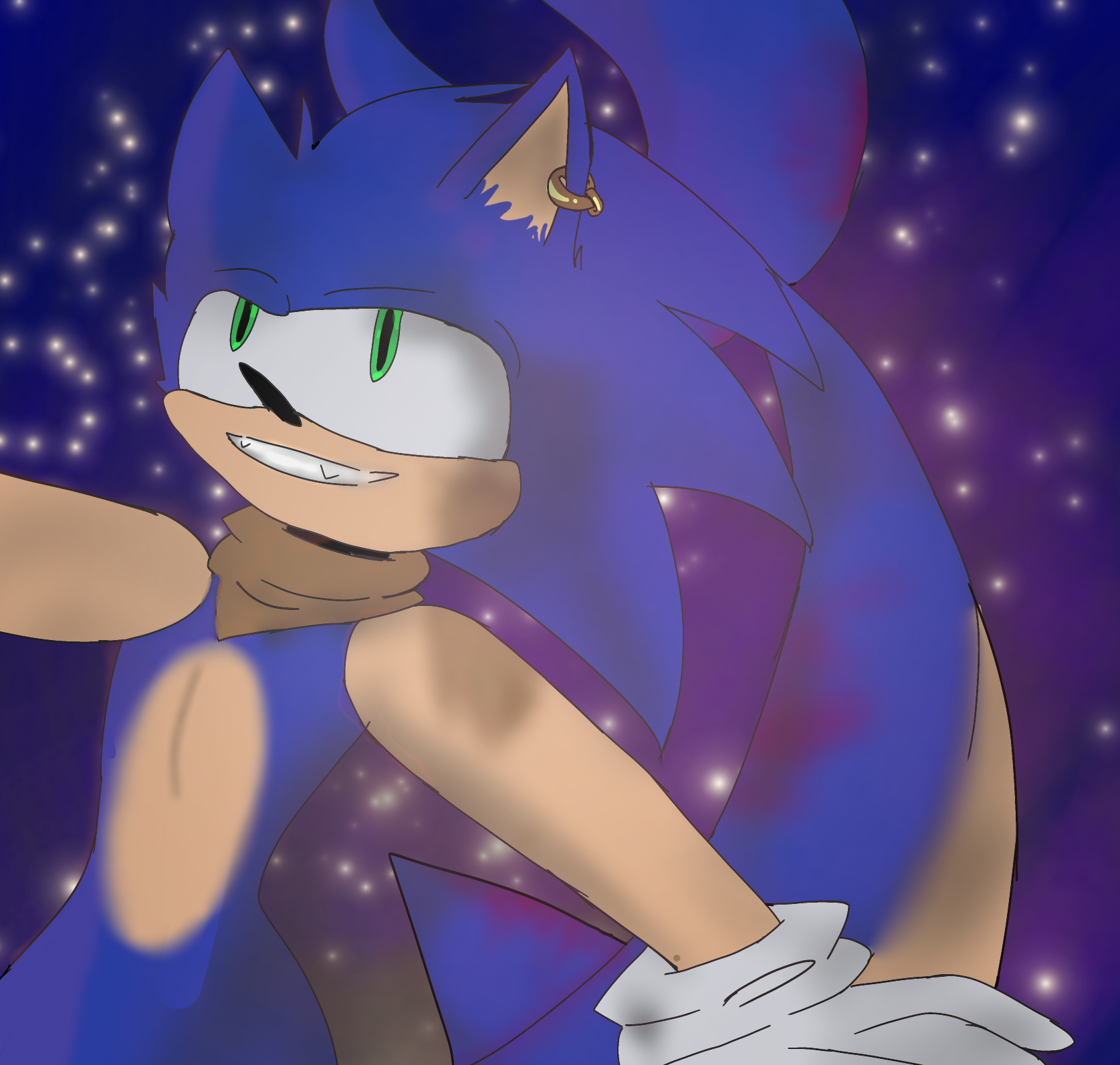 Sonic 🤔 - ibisPaint
