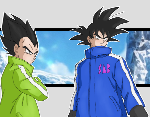Goku and Vegeta