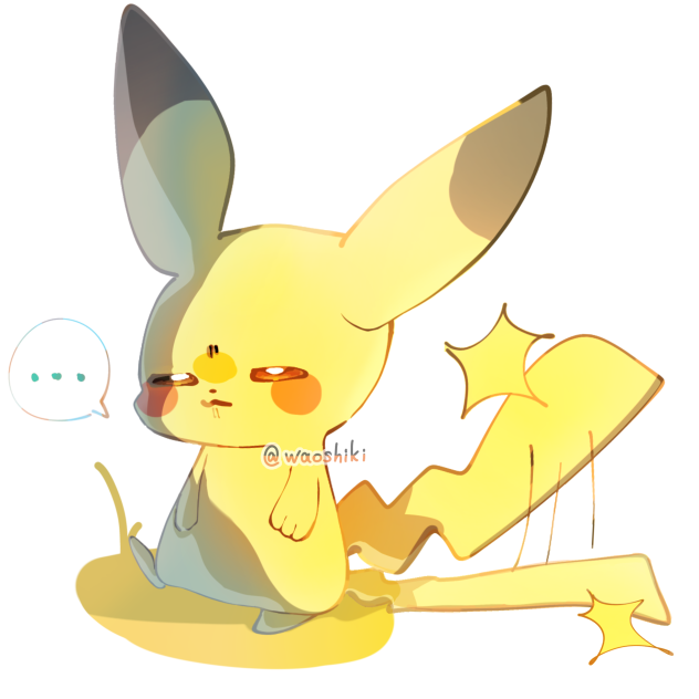 不服ピカチュウ