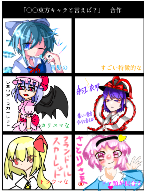 カリスマな東方キャラ！
