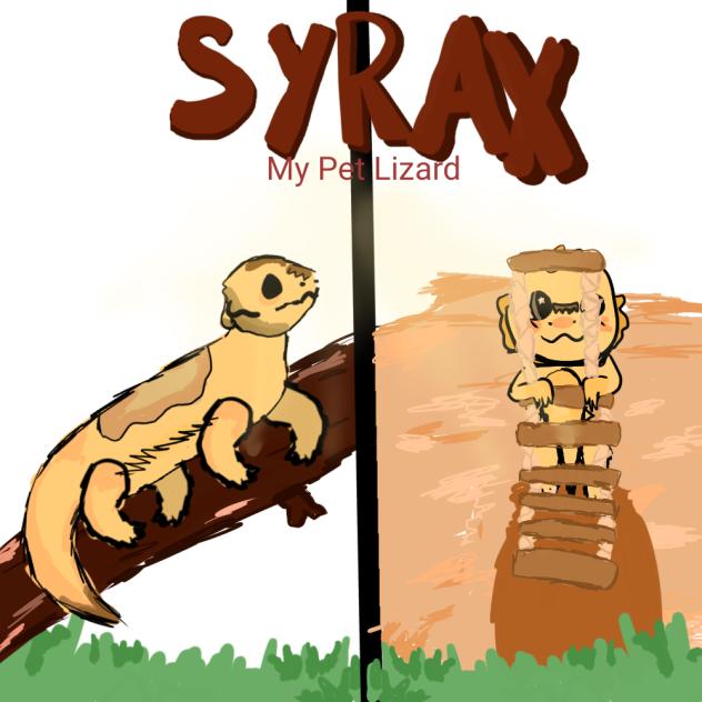My pet lizard Syrax