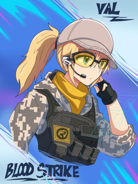 Blood strike Val