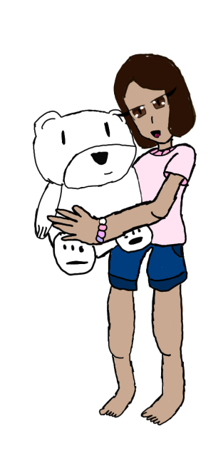 Just drawing my cousin