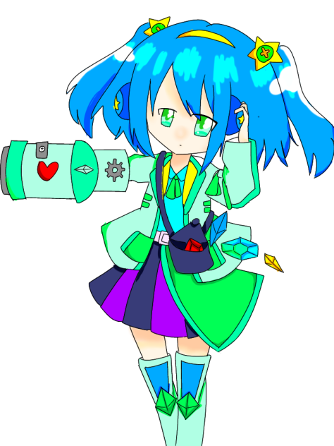 機械少女（文字無し)