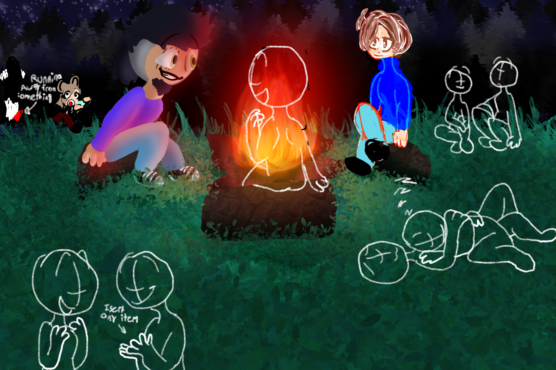 camping - ibisPaint