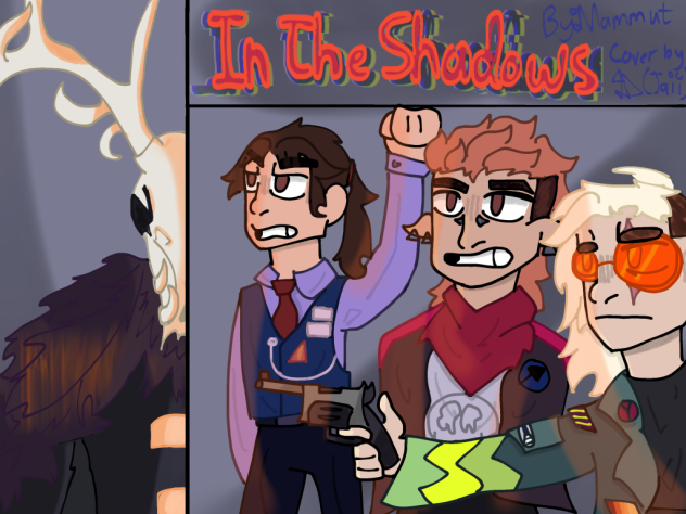 In The Shadows cover - ibisPaint
