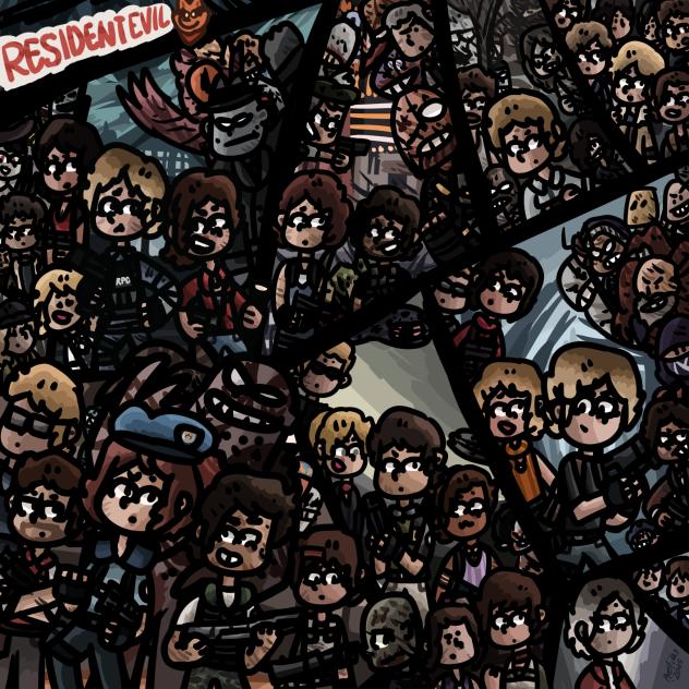 resident evil fanart