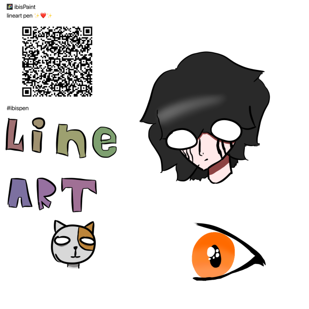 Lineart pen - ibisPaint