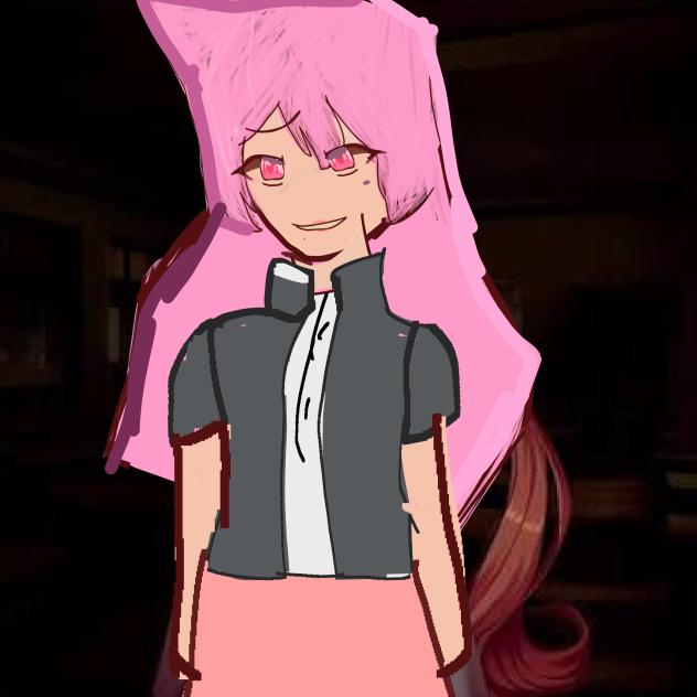 Monika as my oc