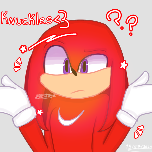 Knuckles ❤️ ★ !