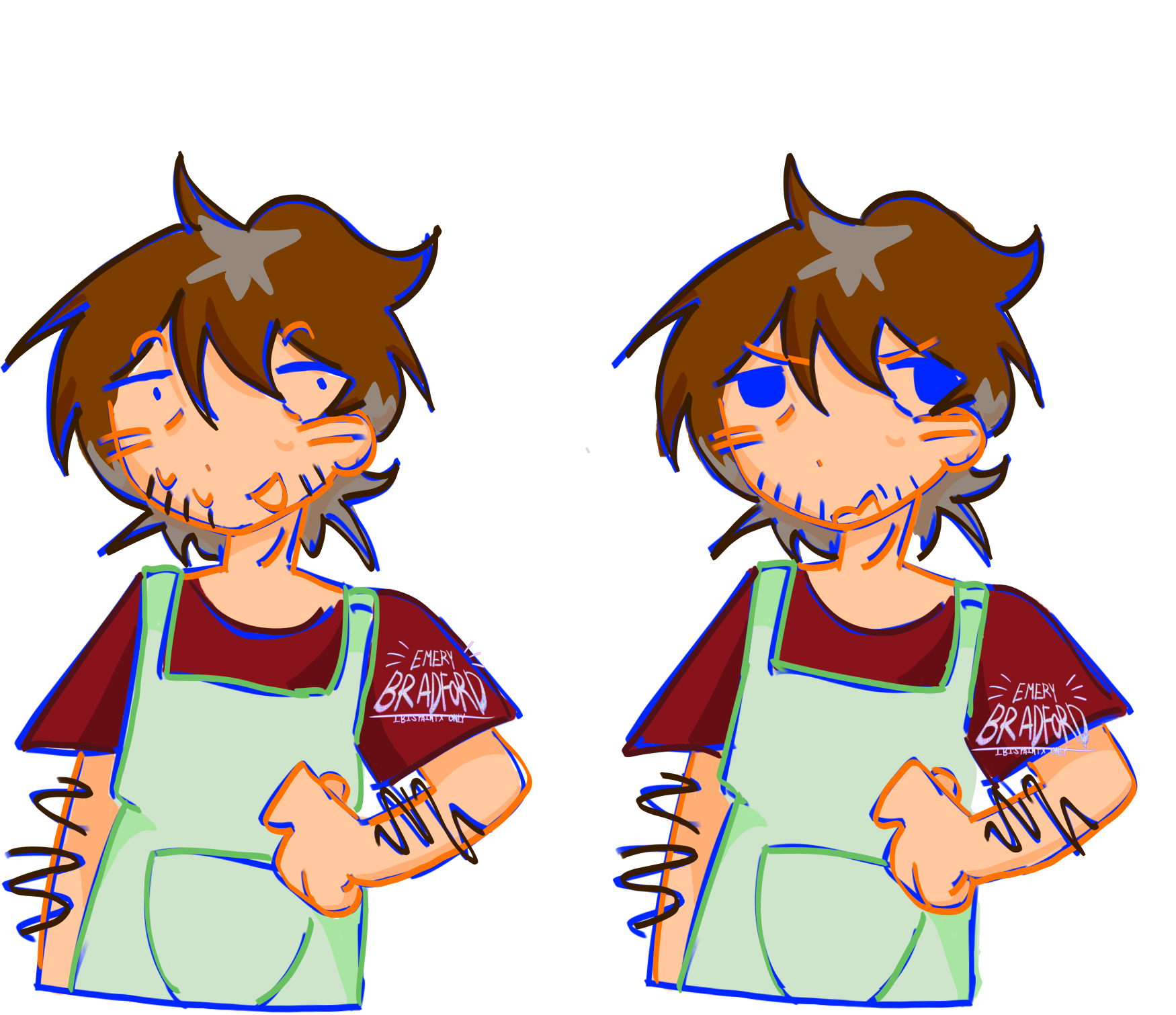 Uncle Rocco sprites pt 2 - ibisPaint