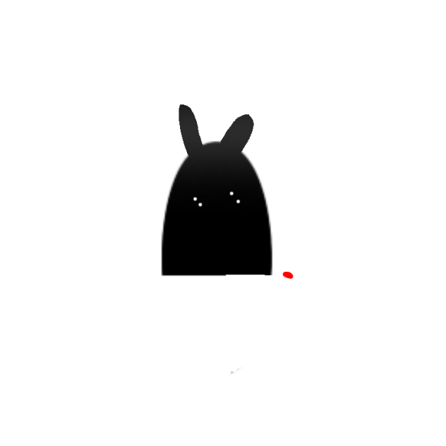 rabbit 🐰🖤