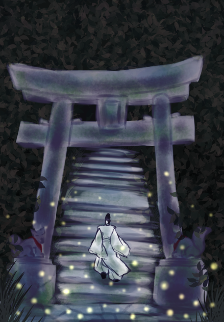 夜の神社