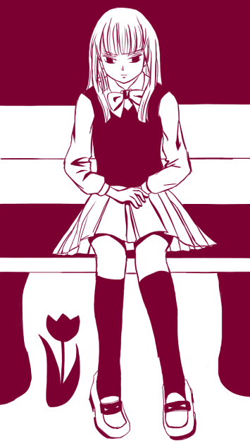 赤い女の子