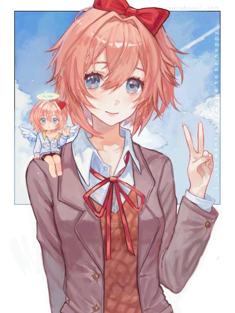 sayori ddlc 🎀