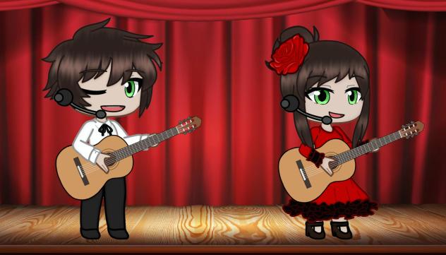 Spain and Nyo!Spain singing