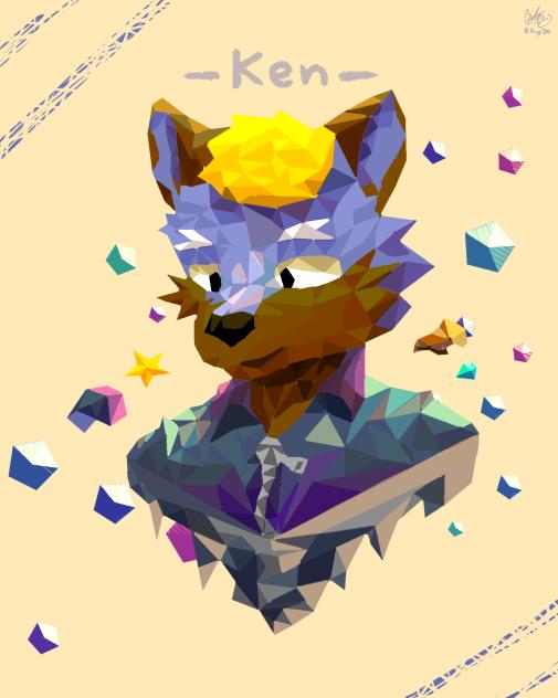 Polygon wolf