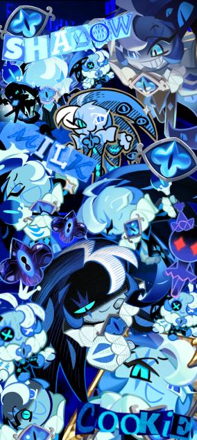 Shadow Milk Cookie Wallpaper
