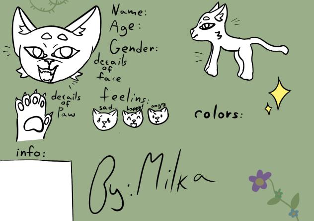 BASE FOR YOUR WARRIOR CATS OC