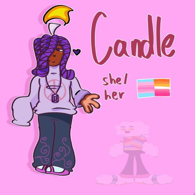 candle gijinka